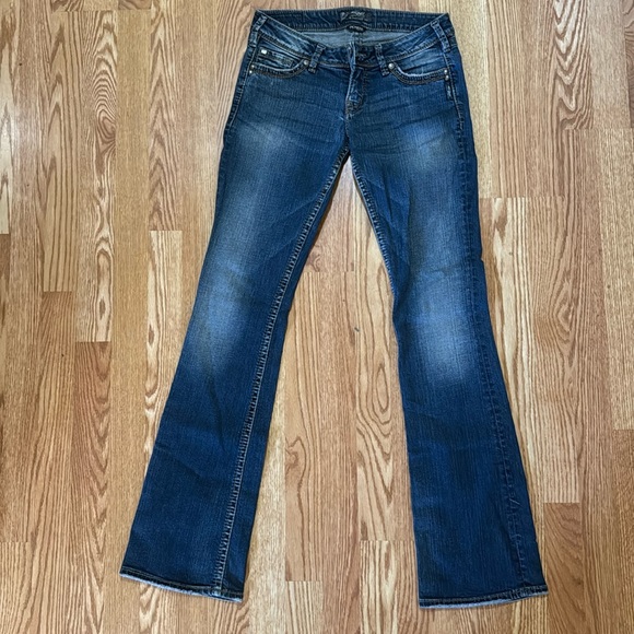 Silver pioneer jeans size 28waist - Picture 1 of 1